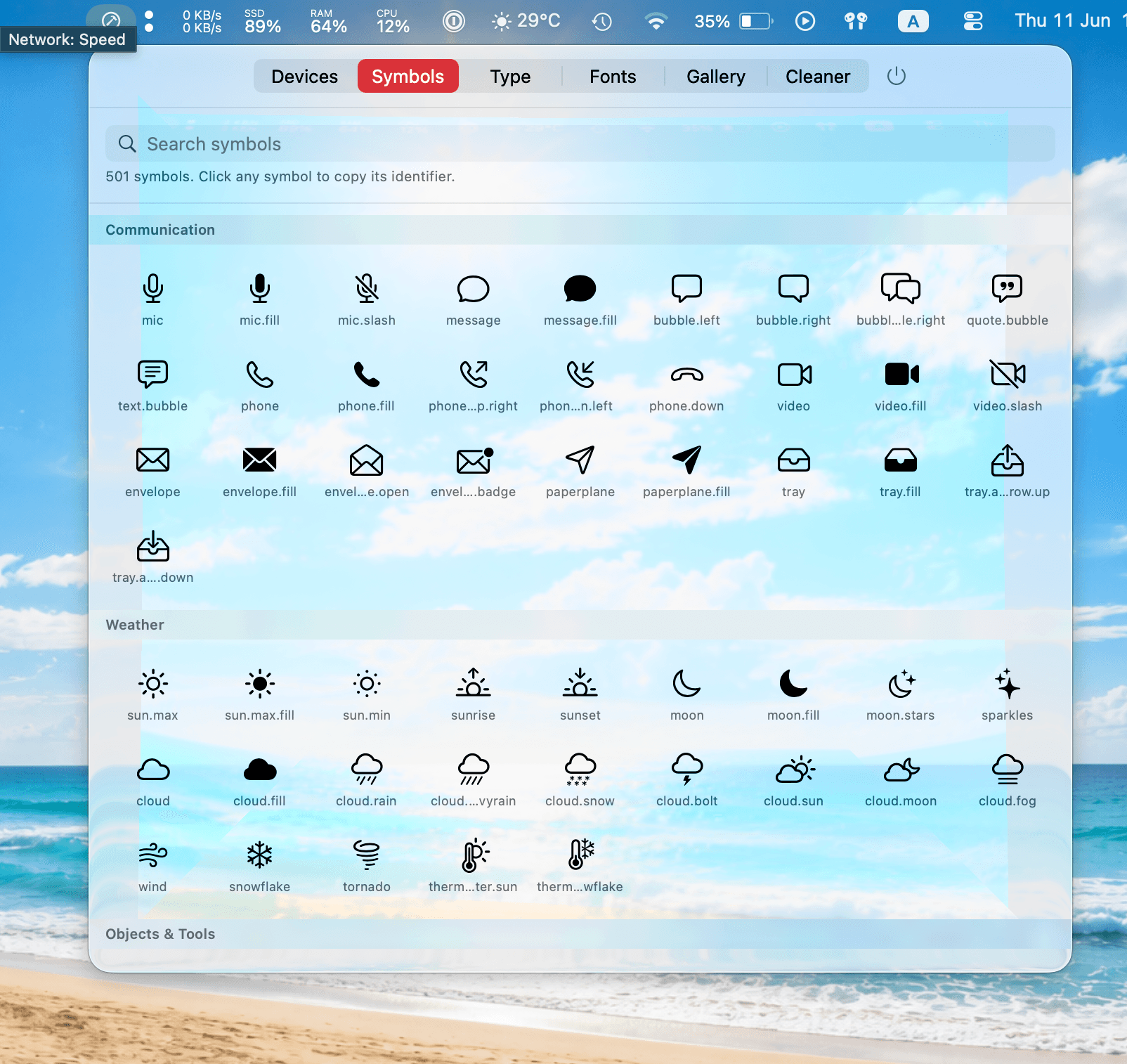 SF Symbols Browser